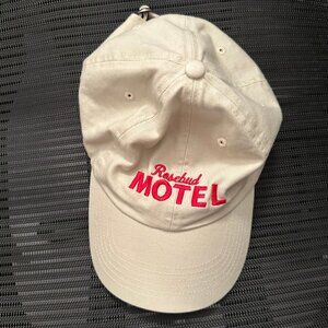 Schitt's Creek ROSEBUD MOTEL Baseball Cap Hat Biege / Cream Unisex OS